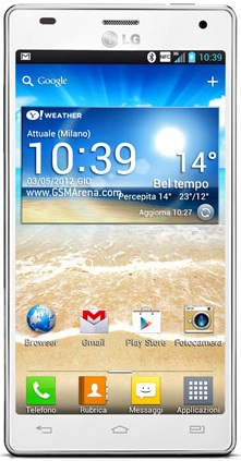 Смартфон LG Optimus 4X HD P880 White - Нефтекумск