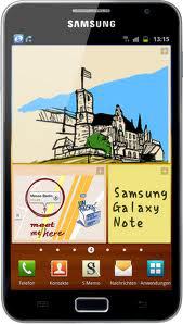 Смартфон Samsung Galaxy Note GT-N7000 Blue - Нефтекумск